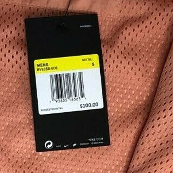 Nike DNA Jacket Mens Pink Half Zip Color Block Outdoor Active Wear BV9358 606 S - Picture 3 of 12